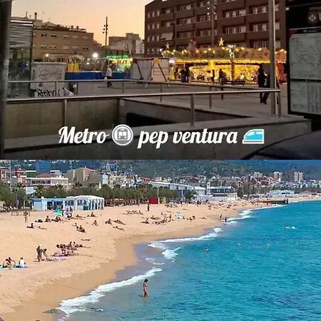 комната рядом с морем и метро Ubytování v soukromí Badalona