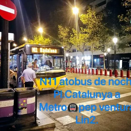 Ubytování v soukromí комната рядом с морем и метро Badalona